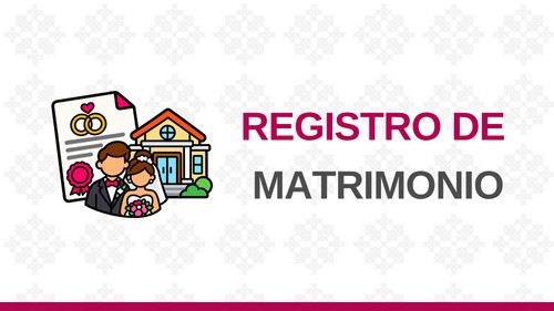 Registro de matrimonio