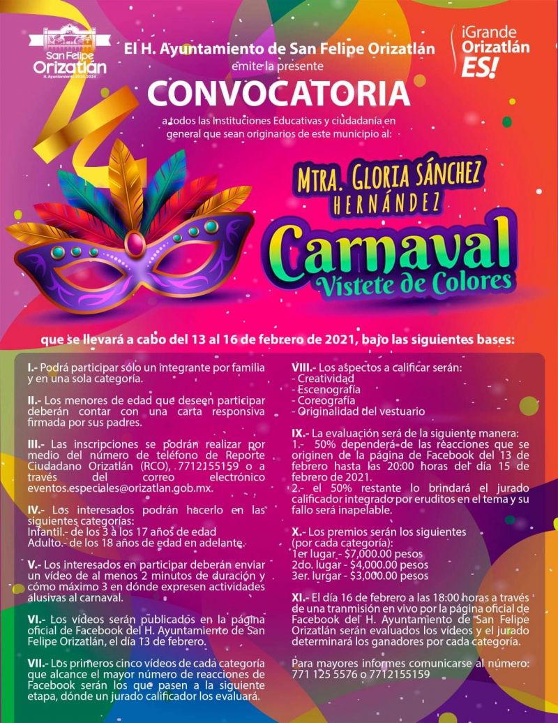 ¡CARNAVAL 2021!