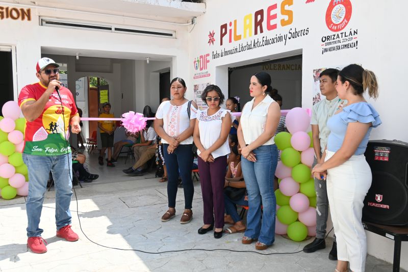 INAUGURA EL DIF MUNICIPAL DE SAN FELIPE ORIZATLÁN EL CENTRO PILARES: SEMILLERO DE TALENTOS JUVENILES